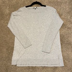 Chaus Studded Shoulder Sweater